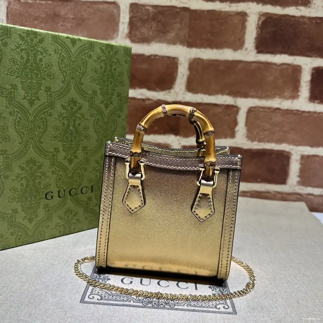 Firstbag ru SUPER GUCCI BAG-12*12.5*6CM MINI DIANA 0620